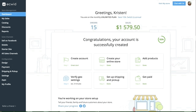 The “Marketplaces” tab in the Control Panel