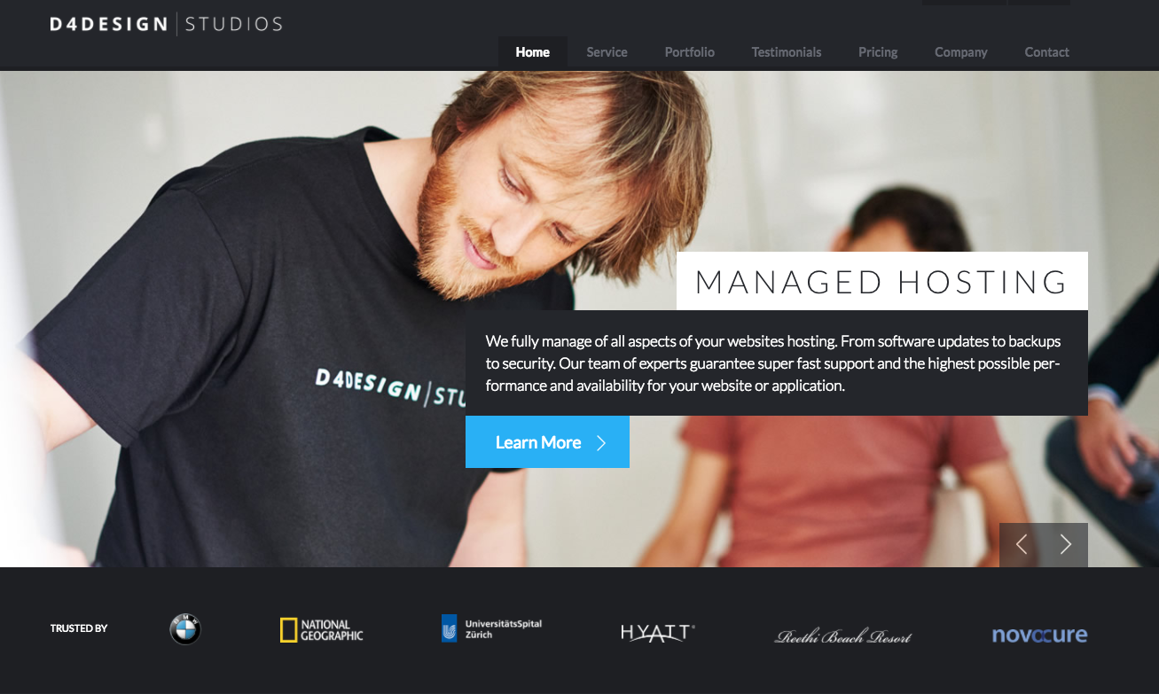 Diseño de páginas Web D4