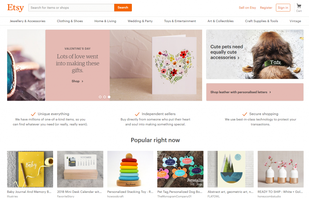 Etsy pasar