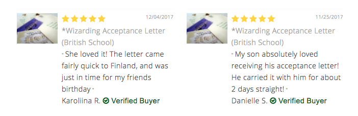 Legendary Letters Bewertungen