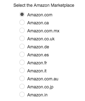 marchés pris en charge Amazon